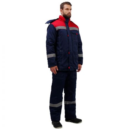 Костюм рабочий зимний муж з31-КПК син/красн (р.48-50) 170-176 (Арсенал-СП) Костюм рабочий зимний муж з31-КПК син/красн (р.48-50) 170-176 (Арсенал-СП)