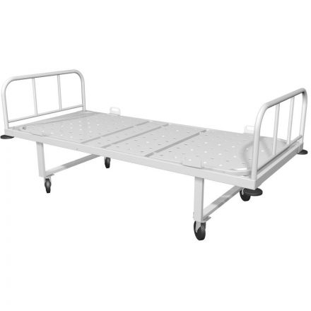 Кровать медицинская КМ-04 с 3 регулируемыми секциями белая (металл) Кровать медицинская КМ-04 с 3 регулируемыми секциями белая (металл)