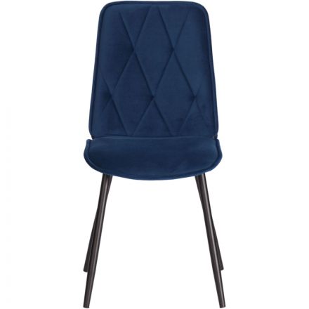 Стул Комус Мебель FRANK велюр, 47х54х86, Blue (синий) Стул Комус Мебель FRANK велюр, 47х54х86, Blue (синий)
