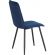 Стул Комус Мебель FRANK велюр, 47х54х86, Blue (синий) Стул Комус Мебель FRANK велюр, 47х54х86, Blue (синий)