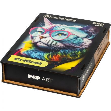 Пазл деревянный UNIDRAGON Pop-Art GlowUp Критикэт 250 pcs Пазл деревянный UNIDRAGON Pop-Art GlowUp Критикэт 250 pcs