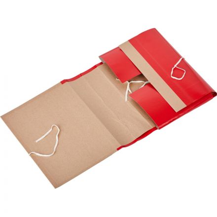 Папка архивная крафт/бумвинил ATTACHE 12см 4 завязки,красн. Папка архивная крафт/бумвинил ATTACHE 12см 4 завязки,красн.