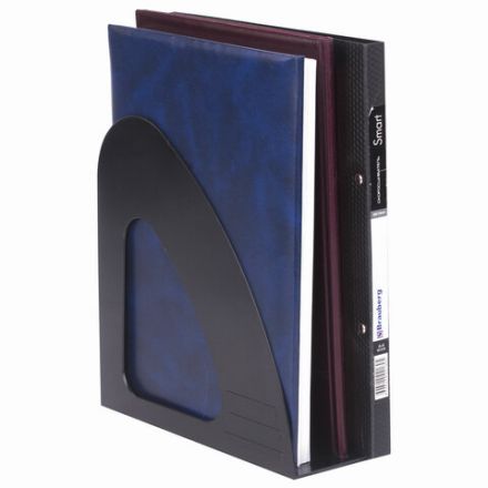 Лоток вертикальный для бумаг BRAUBERG "Delta", 240х90х240 мм, черный, 237239 Лоток вертикальный для бумаг BRAUBERG "Delta", 240х90х240 мм, черный, 237239