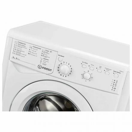 Стиральная машина INDESIT IWSB 5105, 1000 об/мин, 5 кг, фронтальная загрузка, 16 программ, белая, 869990629100 Стиральная машина INDESIT IWSB 5105, 1000 об/мин, 5 кг, фронтальная загрузка, 16 программ, белая, 869990629100