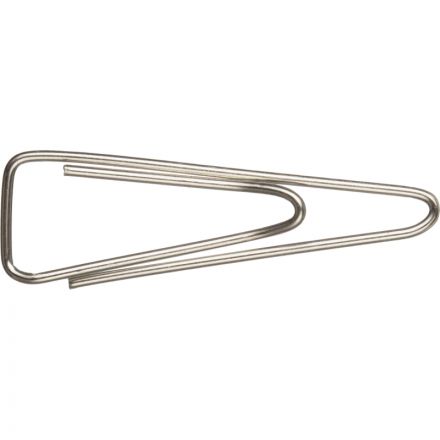 Скрепки КОМУС с отгибом,никелированные,25 мм,треугольные,100 шт/уп Скрепки КОМУС с отгибом,никелированные,25 мм,треугольные,100 шт/уп