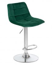 Стул барный DOBRIN TAILOR, зеленый велюр (MJ9-88) Стул барный DOBRIN TAILOR, зеленый велюр (MJ9-88)