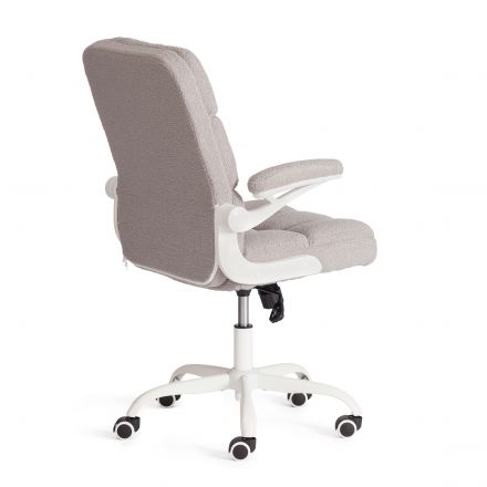 Кресло Lugano Wh ткань teddy, светло-серый Кресло Lugano Wh ткань teddy, светло-серый