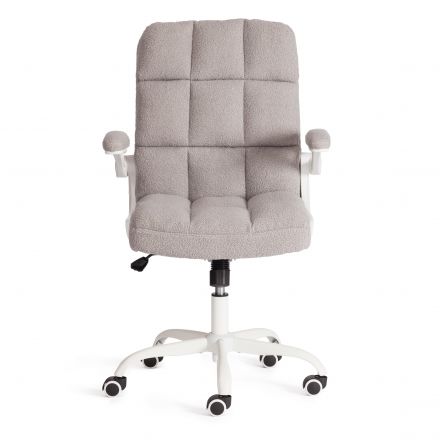 Кресло Lugano Wh ткань teddy, светло-серый Кресло Lugano Wh ткань teddy, светло-серый