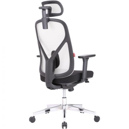 Кресло BN_Zm_EChair-500 MC сетка/ткань, серый/черный хром Кресло BN_Zm_EChair-500 MC сетка/ткань, серый/черный хром