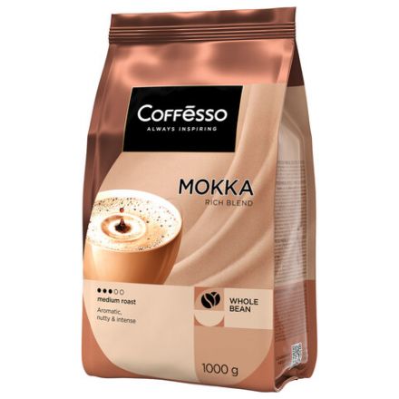 Кофе в зернах COFFESSO "Mokka", 1 кг, 102485 Кофе в зернах COFFESSO "Mokka", 1 кг, 102485