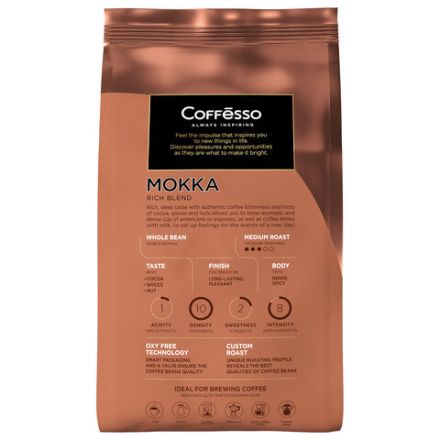 Кофе в зернах COFFESSO "Mokka", 1 кг, 102485 Кофе в зернах COFFESSO "Mokka", 1 кг, 102485