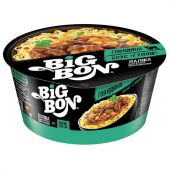 Лапша BIG BON Говядина с соусом "Гуляш" 85 г, 10811