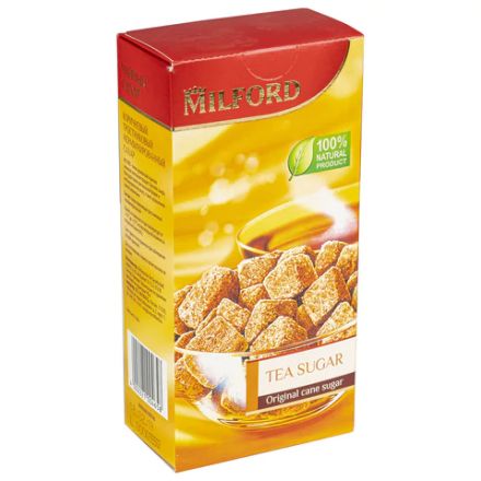 Сахар кусковой тростниковый MILFORD 0,5 кг, 979
