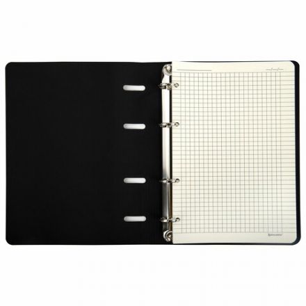 Тетрадь на кольцах А5 (180х220 мм), 80 листов, под кожу, клетка, тиснение фольгой, BRAUBERG VISTA, Avocado, 112130 Тетрадь на кольцах А5 (180х220 мм), 80 листов, под кожу, клетка, тиснение фольгой, BRAUBERG VISTA, Avocado, 112130