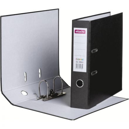 Папка-регистратор Attache Colored 75 мм черная Папка-регистратор Attache Colored 75 мм черная