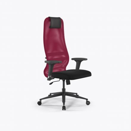 Кресло Sit 8 B1-8D - X1+UMF(X1) /Uh00/Wh00/D02P(M09.B11.G19.W02) Красный-Черный Кресло Sit 8 B1-8D - X1+UMF(X1) /Uh00/Wh00/D02P(M09.B11.G19.W02) Красный-Черный