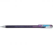 Ручка гелевая Pentel Hibrid Dual Metallic 1мм хамелеон фиолет+син K110-DVX