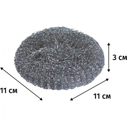 Губка для мытья посуды YORK Макси стальная