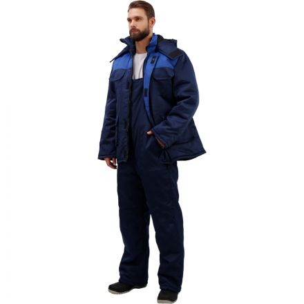 Костюм рабочий зимний з12-КПК син/вас (56-58) 158-164 Костюм рабочий зимний з12-КПК син/вас (56-58) 158-164