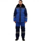 Костюм рабочий зимний муж з03-КПК вас/син (р.68-70) 182-188 Костюм рабочий зимний муж з03-КПК вас/син (р.68-70) 182-188