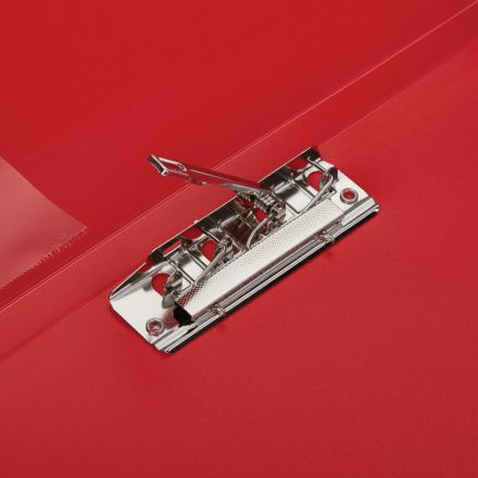 Папка с зажимом Attache А4 0.7 мм красная (до 150 листов, с карманом для CD и визиток) Папка с зажимом Attache А4 0.7 мм красная (до 150 листов, с карманом для CD и визиток)