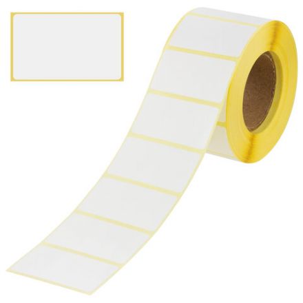 Этикетка термотрансферная ПОЛУГЛЯНЕЦ (43х25 мм), 1000 этикеток в ролике, 111972 Этикетка термотрансферная ПОЛУГЛЯНЕЦ (43х25 мм), 1000 этикеток в ролике, 111972