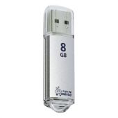 Флеш-диск 8 GB, SMARTBUY V-Cut, USB 2.0, металлический корпус, серебристый, SB8GBVC-S Флеш-диск 8 GB, SMARTBUY V-Cut, USB 2.0, металлический корпус, серебристый, SB8GBVC-S