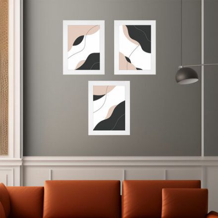 Рамка 21х30 см небьющаяся, КОМПЛЕКТ 3 шт., багет 29 мм, МДФ, BRAUBERG "Basic", белая, 391260 Рамка 21х30 см небьющаяся, КОМПЛЕКТ 3 шт., багет 29 мм, МДФ, BRAUBERG "Basic", белая, 391260