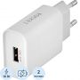 Зарядное устройство сетевое 18W USB-A+C Rocket Slot Combo(RWCC505WH18AC-A)