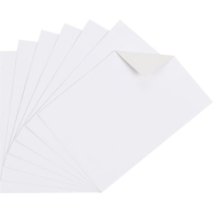 Картон белый №1 School 100л,А4,мелов,240гр, уп.крафт