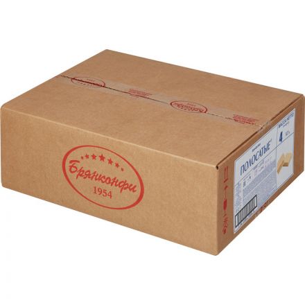 Вафли Полосатые Брянконфи 4 кг Вафли Полосатые Брянконфи 4 кг