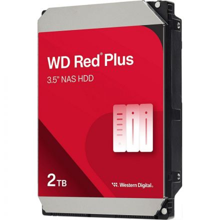 Жесткий диск WD Red Plus 2TB 3.5 5400RPM 64МB SATA(WD20EFPX)