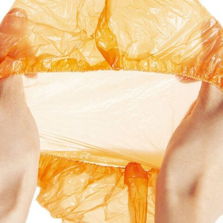 Бахилы оранжевые КОМПЛЕКТ 100 штук (50 пар) СТАНДАРТ+, размер 40х14 см, 18 мкм, 2,5 г, ELEGREEN Бахилы оранжевые КОМПЛЕКТ 100 штук (50 пар) СТАНДАРТ+, размер 40х14 см, 18 мкм, 2,5 г, ELEGREEN