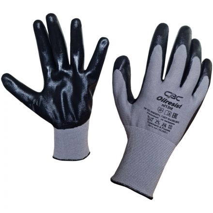 Перчатки защитные нейлоновые с нитриловым покрытием (р.8) Перчатки защитные нейлоновые с нитриловым покрытием (р.8)