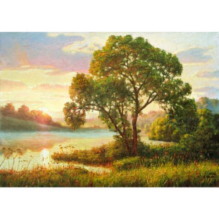 Картина стразами (алмазная мозаика) 40х50 см, ОСТРОВ СОКРОВИЩ "Мелодия заката", без подрамника, 662582 Картина стразами (алмазная мозаика) 40х50 см, ОСТРОВ СОКРОВИЩ "Мелодия заката", без подрамника, 662582