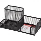 Подставка-стакан для канц принадл.M&G, метал сетка, черн, 220x100x100 мм