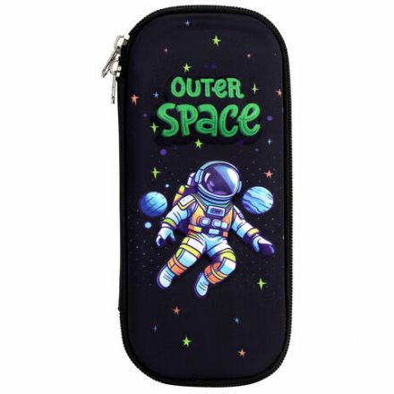 Пенал ЮНЛАНДИЯ, 1 отделение, карман, полиэстер/EVA, 22х10х5 см, "Outer space", 273192 Пенал ЮНЛАНДИЯ, 1 отделение, карман, полиэстер/EVA, 22х10х5 см, "Outer space", 273192