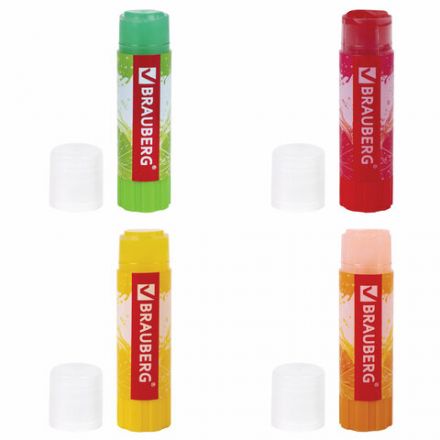 Клей-карандаш BRAUBERG "Fresh Zone", 15 г, 227971, PVP Клей-карандаш BRAUBERG "Fresh Zone", 15 г, 227971, PVP