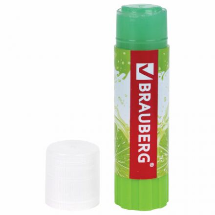 Клей-карандаш BRAUBERG "Fresh Zone", 15 г, 227971, PVP Клей-карандаш BRAUBERG "Fresh Zone", 15 г, 227971, PVP