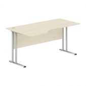 Стол эргономичный СА-1M(L) Клен*/серебро 1600х900х755 IMAGO-M Стол эргономичный СА-1M(L) Клен*/серебро 1600х900х755 IMAGO-M