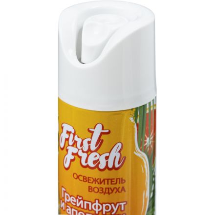 Освежитель воздуха First Fresh Грейпфрут и апельсин, 300мл Освежитель воздуха First Fresh Грейпфрут и апельсин, 300мл