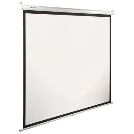 Экран проекционный настенный (150х150 см), матовый, 1:1, BRAUBERG "WALL", 236725 Экран проекционный настенный (150х150 см), матовый, 1:1, BRAUBERG "WALL", 236725