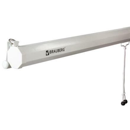 Экран проекционный настенный (150х150 см), матовый, 1:1, BRAUBERG "WALL", 236725 Экран проекционный настенный (150х150 см), матовый, 1:1, BRAUBERG "WALL", 236725