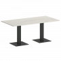 Home Office Стол прямоугольный VR.SP-5-180.2 Дуб наварра/Антрацит металл 1800*900*750