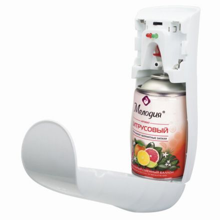 Сменный баллон 250 мл МЕЛОДИЯ "Цитрусовый", для автоматических освежителей, универсальный, 605229 Сменный баллон 250 мл МЕЛОДИЯ "Цитрусовый", для автоматических освежителей, универсальный, 605229