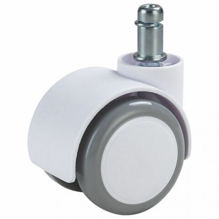 Колеса (ролики) BRABIX для кресла, прорезиненные, SLIM, КОМПЛЕКТ 5 шт., шток d 11 мм, белые, 533086 Колеса (ролики) BRABIX для кресла, прорезиненные, SLIM, КОМПЛЕКТ 5 шт., шток d 11 мм, белые, 533086