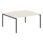 Стол 2-х местный XWST 1614 Сосна Эдмонт/Антрацит  1600х1406х750 XTEN-S