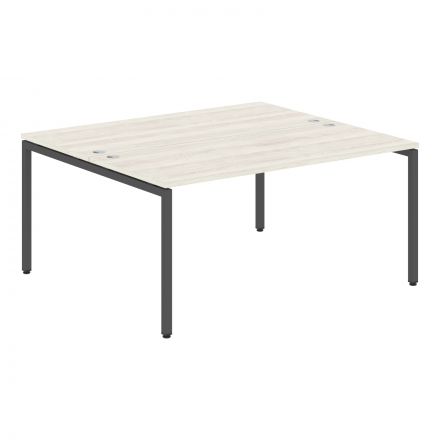 Стол 2-х местный XWST 1614 Сосна Эдмонт/Антрацит  1600х1406х750 XTEN-S