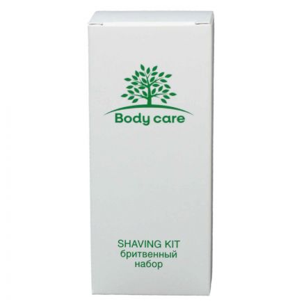 Набор бритвенный  Luscan Body care картон,200шт