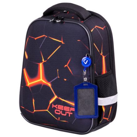 Ранец BRAUBERG FIT, 2 отделения, "Keep out", 38х27х14 см, 270617 Ранец BRAUBERG FIT, 2 отделения, "Keep out", 38х27х14 см, 270617